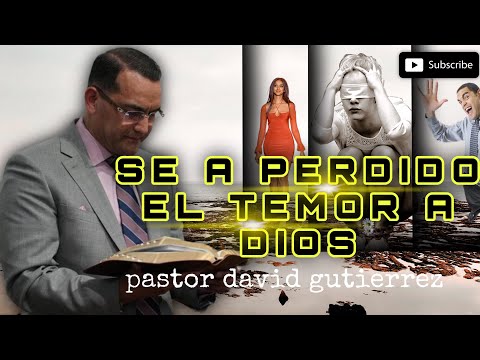Se a perdido el temor a Dios | pastor David Gutierrez | Alerta Iglesia 🛑