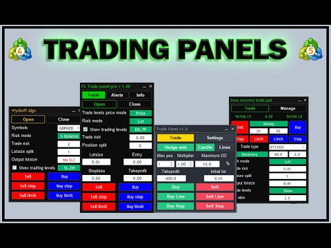 Video Trade Panel Pro MT5