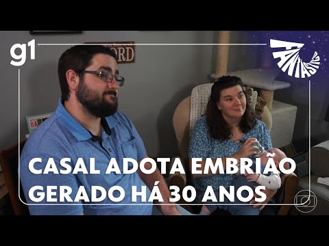 Fantástico: Casal adota embrião de bebê concebido há 30 anos em Londres