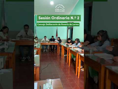 Sesión Ordinaria N 2.