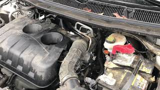 2017 Ford Explorer 2.3L Eco Boost P1016 Quick Check