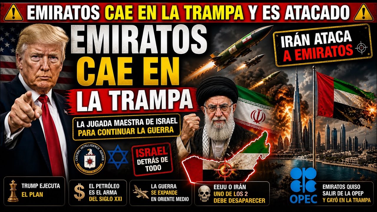 La salida de Emiratos Arabes de OPEC fue una TRAMPA! IRÁN ataca Fujaira! La guerra debe continuar