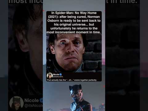 Spider Man No Way Home 2021-Green Goblin’s death explained #spiderman #marvel #greengoblin #mcu