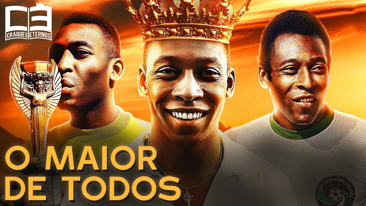 Craques ETERNOS: Pelé, o rei do futebol 👑 (com Pepe, o Canhão da Vila)