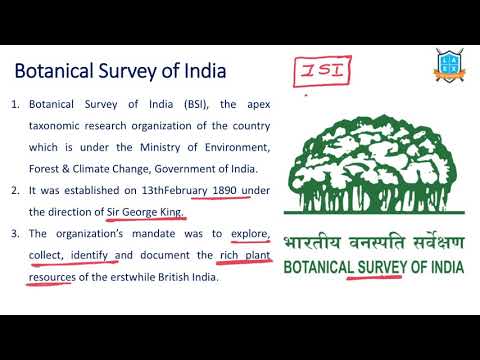 What is Botanical Survey of India ? || Botanical Survey of India అంటే ఏమిటి?