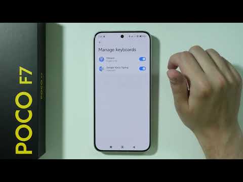 POCO F7: How to Turn ON/OFF Emoji Suggestions