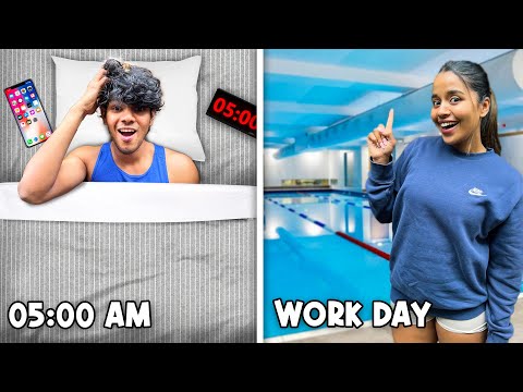 Work Day In The Life In Melbourne | 24 Hours - සිංහල vlog | Yash and Hass