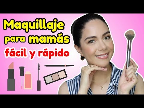 MAQUILLAJE NATURAL PARA MAMÁS FÁCIL Y RÁPIDO !! | MARIEBELLE COSMETICS