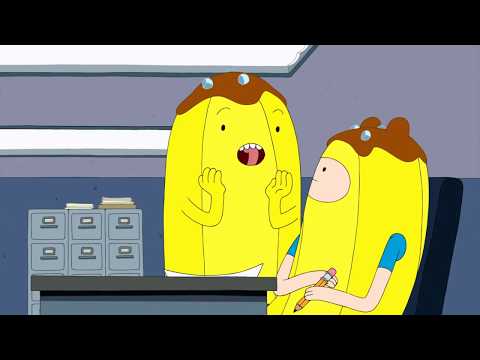 banana guard 16 teaches finn how to draw question hound