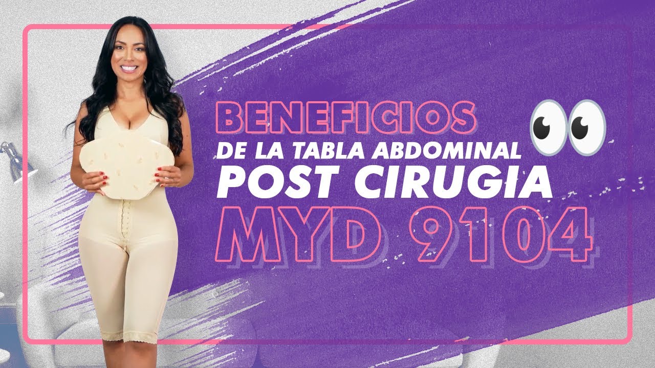 Beneficios de la tabla abdominal POST CIRUGIA MyD 9104👀