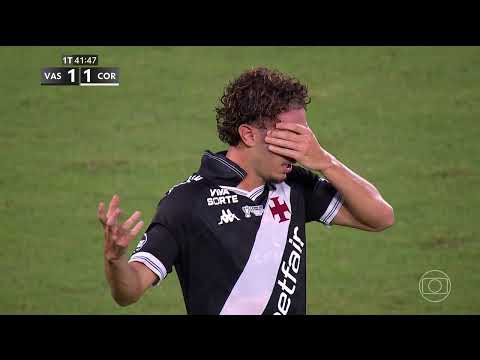 Vasco 1 x 2 Corinthians - Final Copa do Brasil 2025 - Gol de Nuno Moreira