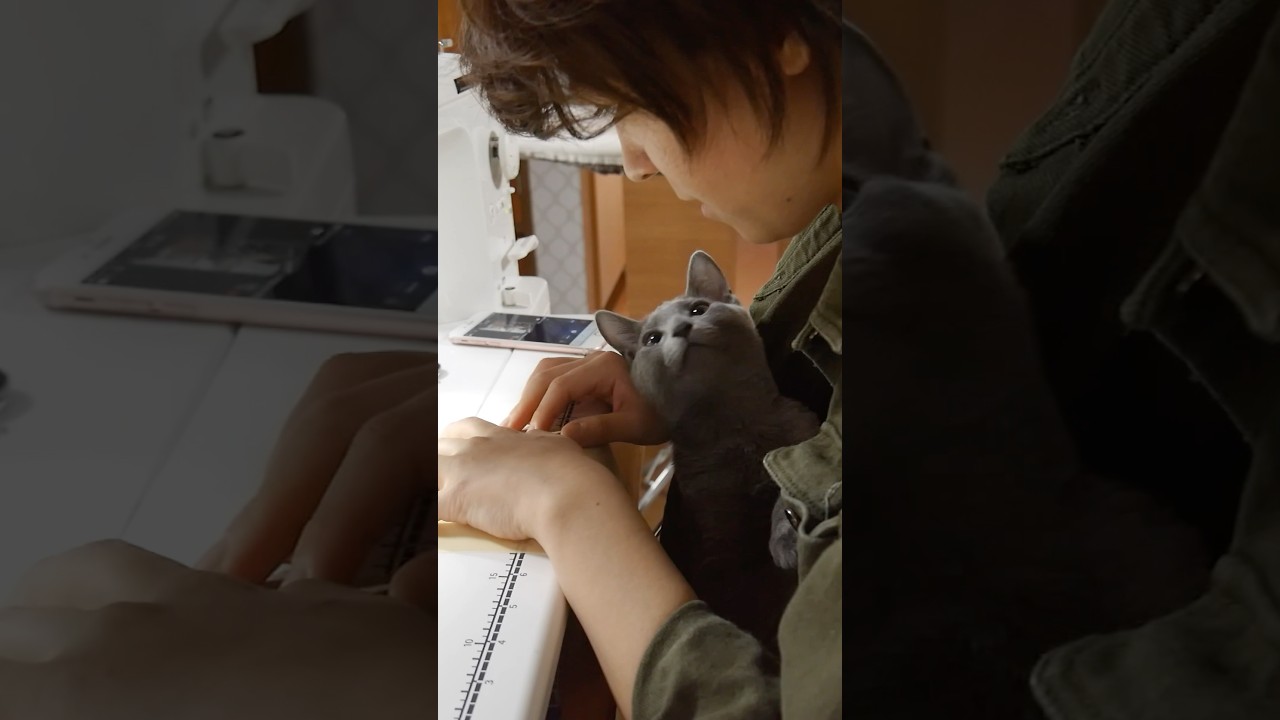 ネコの手も借りたい。手刺繍のバレエ衣裳ができるまで