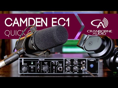 Camden EC1 | Preamp, Mojo Analogue Saturation Processor, & Headphone Amp | Product Overview