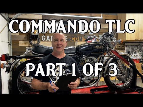 1974 Norton Commando 850 MK2A - TLC 1 of 3 - New tire & brake shoes