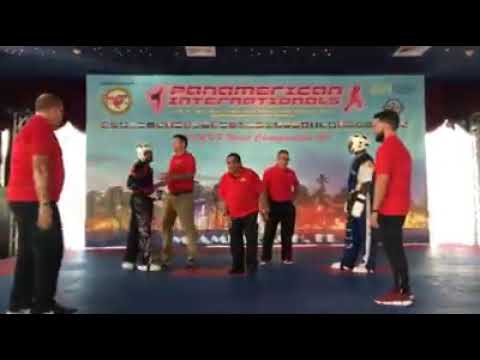Kam Dawson vs Kevin walker - Pan American Internationals - Point Fighting