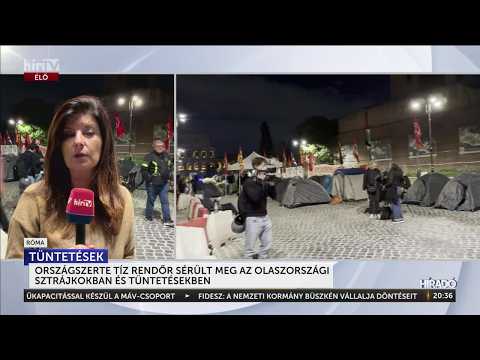 Ilaria Salis is felbukkant a milánói tüntetésen - HírTV