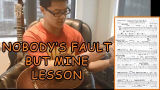 Blind Willie Johnson Lesson: Nobody&#39;s Fault But Mine