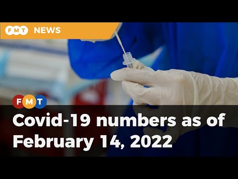 Covid-19 numbers as of February 14, 2022