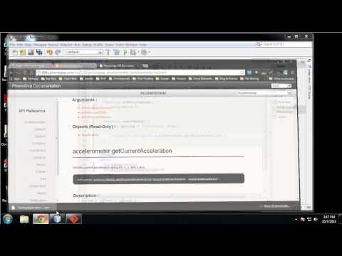 Learn to Build Mobile Apps from Scratch Chapter 12 Accelerometer