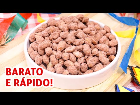 Amendoim Doce Crocante: Receita Simples e Deliciosa