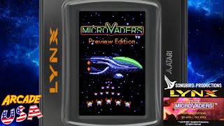 MicroVaders! Preview Edition (Atari Lynx - Songbird Productions)