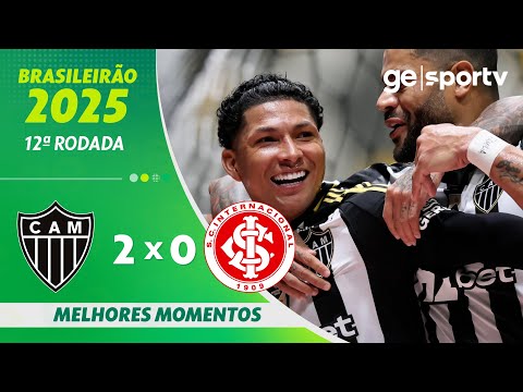 Gols e lances de Atlético Mineiro x Internacional