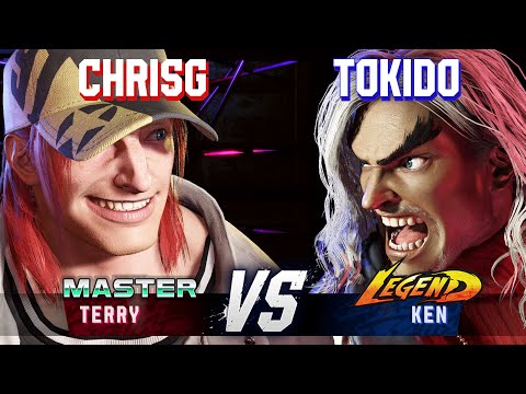 SF6 ▰ CHRISG (Terry) vs TOKIDO (Ken) ▰ High Level Gameplay