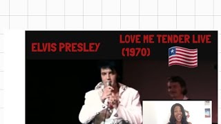 FIRST TIME HEARING - ELVIS PRESLEY- LOVE ME TENDER ( IT&#39;S NOW OR NEVER 1970)