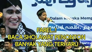 Download lagu FAREL MENYANYI SHOLAWATAN, PENONTON BANYAK YANG TERHARU mp3 Download lagu FAREL MENYANYI SHOLAWATAN, PENONTON BANYAK YANG TERHARU mp3