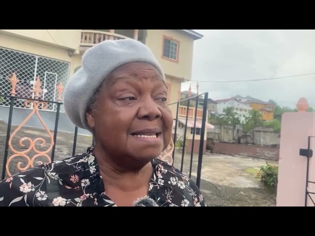 Police are at the scene of a homicide in Three Chains, Manchester where a soldier is accused of killing his female partner on Friday.