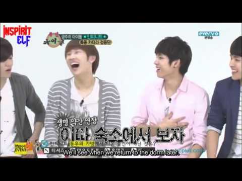 [ENG SUBS/CUT] Sungkyu speaks with his eyes