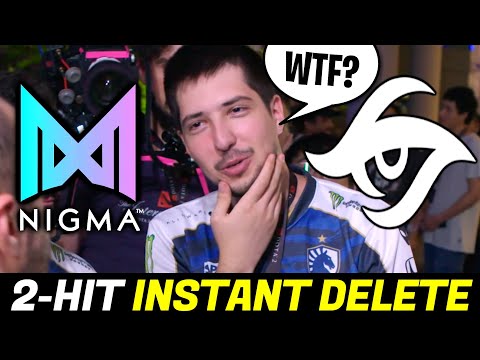 NIGMA vs SECRET — UNFAIR 2 HIT INSTANT DELETE