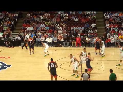 TEAM USA DERRICK ROSE MISSES HOMECOMING BREAK AWAY DUNK FOR TEAM USA!!!!😁