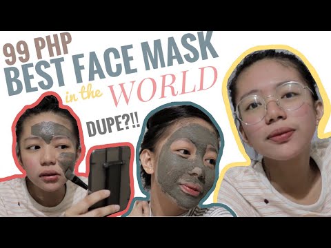 99PHP AZTEC HEALING CLAY DUPE Philippines (Bentonite clay + activated charcoal mask) REVIEW+ DEMO
