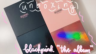 Download lagu unboxing blackpink ❝ THE ALBUM ❞ (all 4 versions) ✰ its finally happening !! mp3
