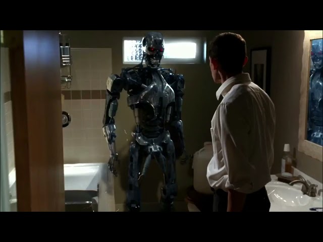 Vídeo relacionado con The Terminator T-800 Head Retro Cyborg Gamer Classic Sci-Fi Sudadera con Capucha
