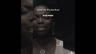 Cover art for Down the witches road