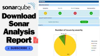 Download the video "How To Generate Code Analysis Report in SonarQube | Download Sonar Report"