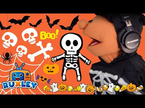 Sturdy Bones | Ruxley Show | Bones Song + Bones Song Dance + Halloween Song For Kids + Kids Songs