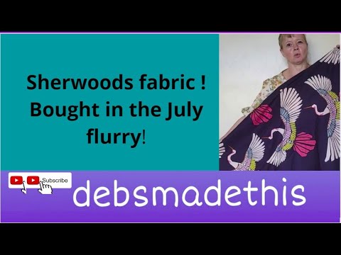 Sherwoods fabric collection additions! Last of the additions for now- help me decide what to make!