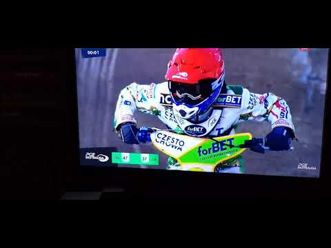 TELEDYSK Żużel Włókniarz Częstochowa vs Motor Lublin bieg 15