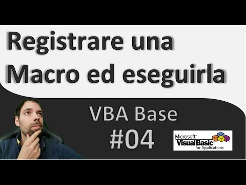 VBA Basic - Record A Macro