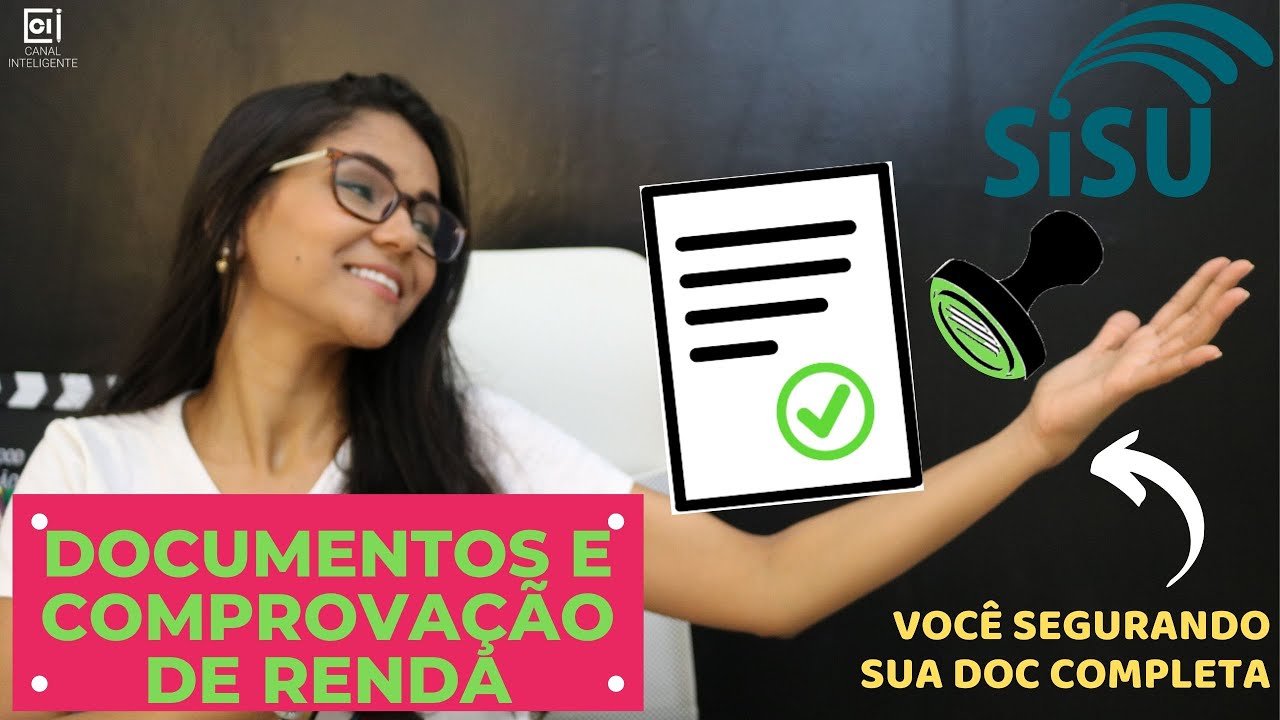 SISU 2020: Conheça a DOCUMENTAÇÃO para comprovar renda, familiares, cota, autodeclaração e +