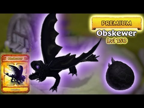 OBSKEWER - New Premium Small Shadow Titan Mode Max Level 150 | Dragons: Rise of Berk