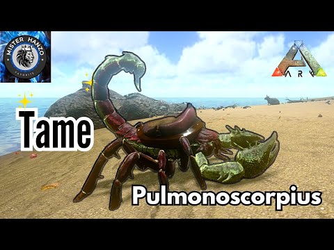 Pulmonoscorpius Taming Ark mobile | tame giant Scorpion Ark Survival mobile .