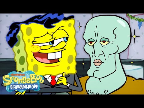SpongeBob sieht 60 Minuten lang HEISS aus 🔥 | SpongeBob Schwammkopf