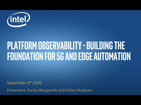 Webinar: Platform Observability - Building the Foundation for 5G and Edge Automation