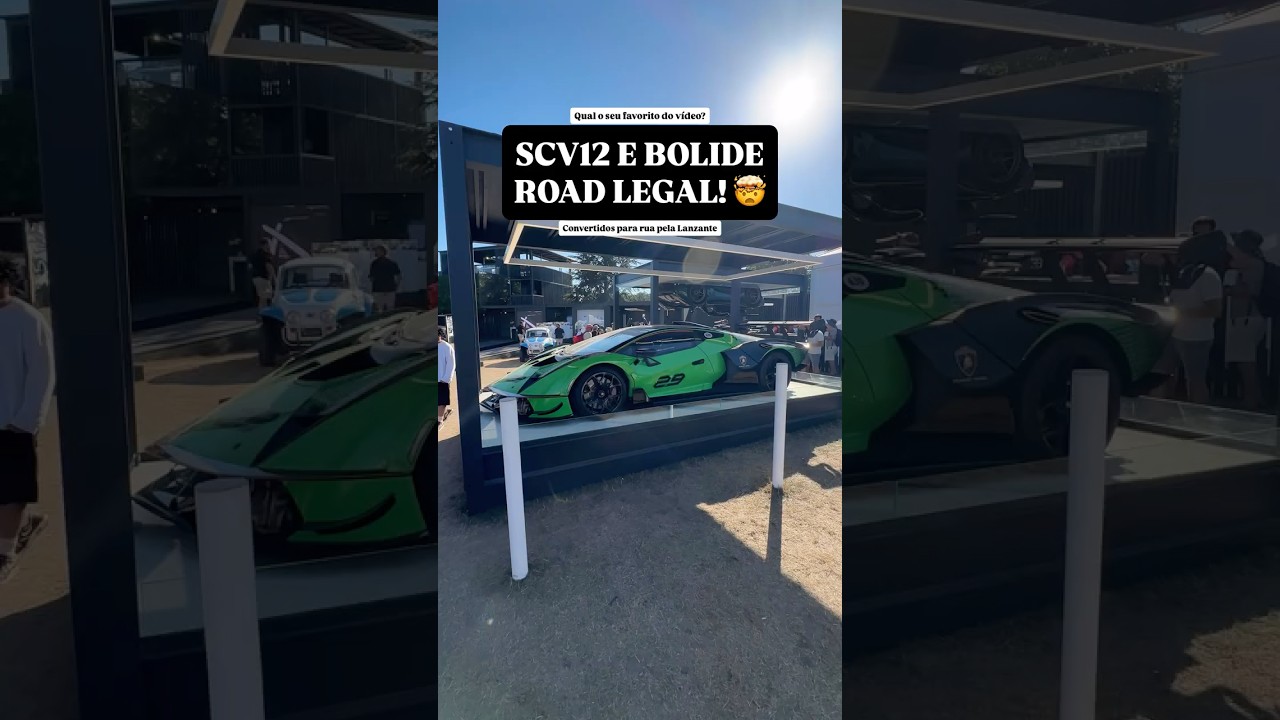 SCV12 e BOLIDE ROAD LEGAL by LANZANTE!