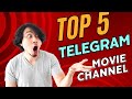 Top 5 Telegram Movie And Series Channels 2024 Best Movie Telegram Channel 2024 Telegram Movies