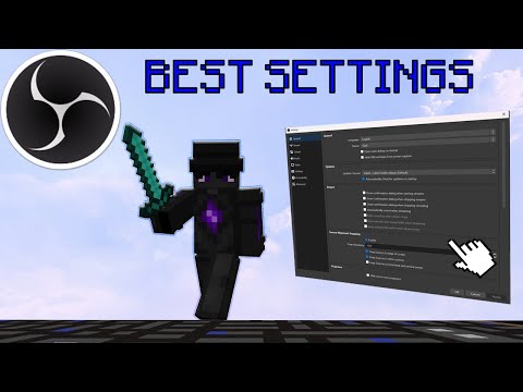 Enderss - The Best OBS settings for Minecraft